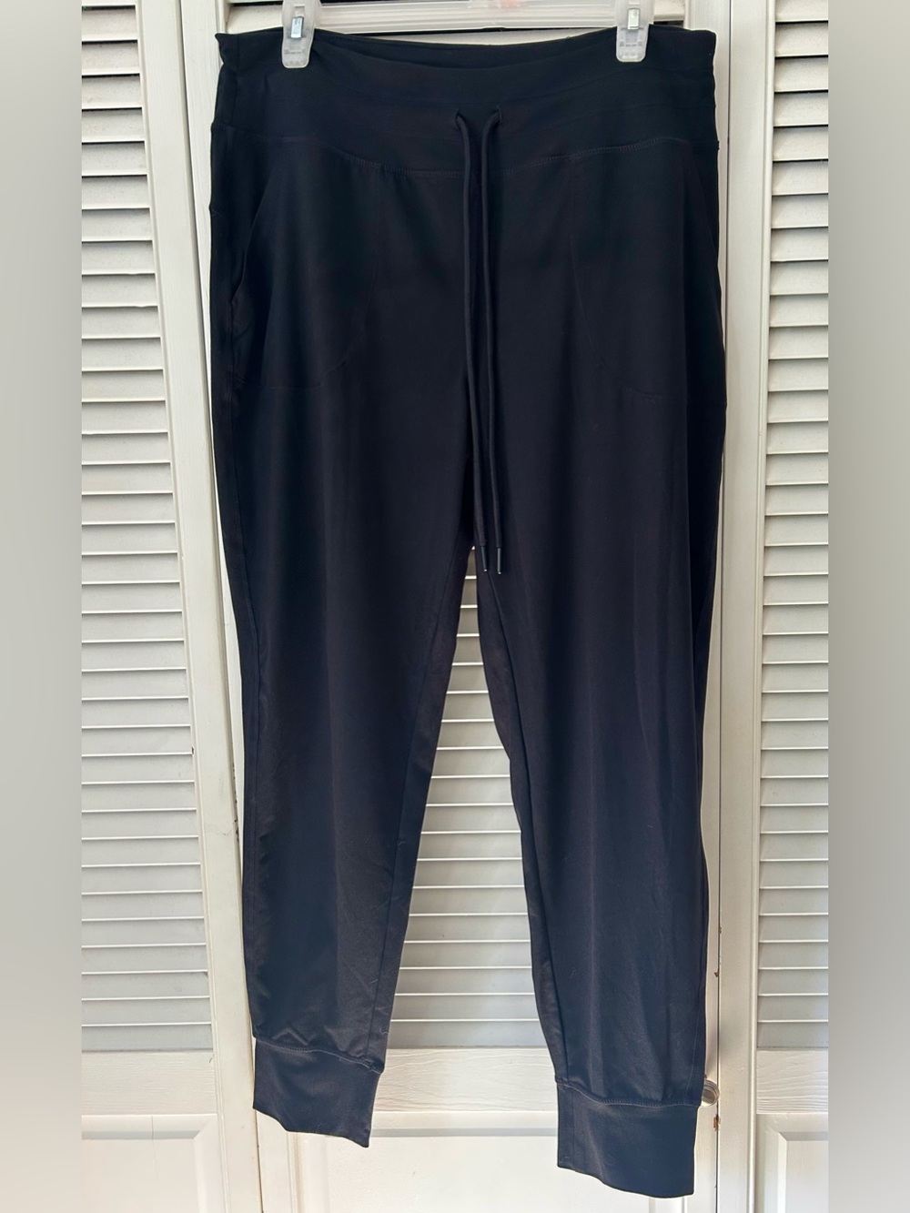 Lole Black Women's Drawstring Jogger Sweatpants